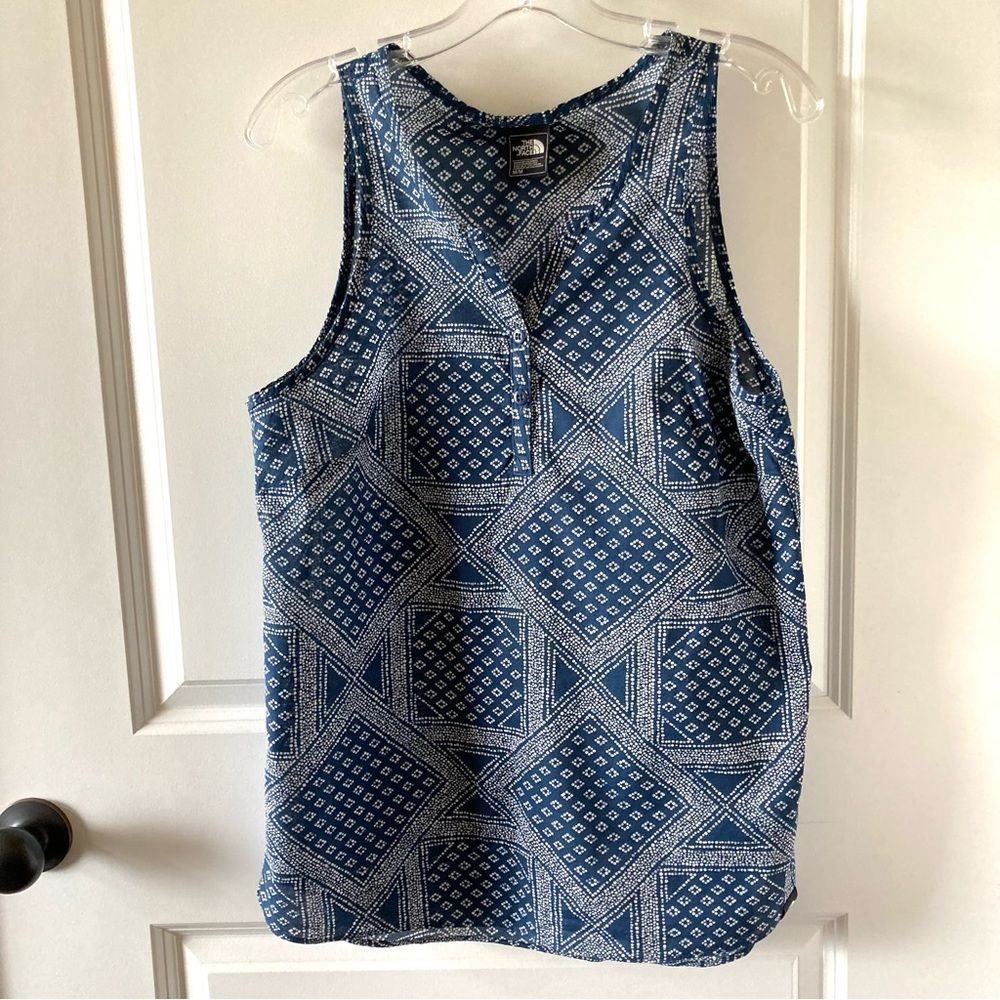 The North Face woven tank top